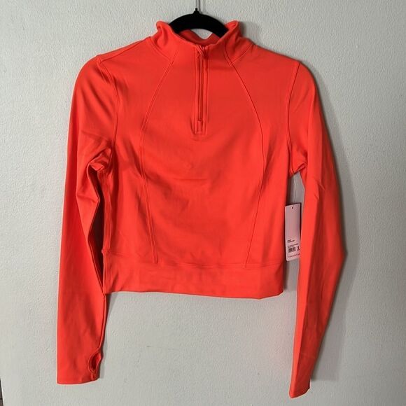 Yogalicious Lux Women’s Crosstrain Everyday Long Sleeve 3/4 Zip Jacket Top S - Picture 9 of 16